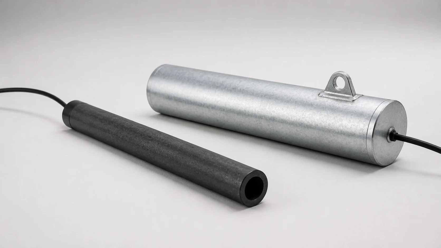 Representative concept visualization of a tubular high-silicon cast-iron anode and a canistered deep-well groundbed assembly