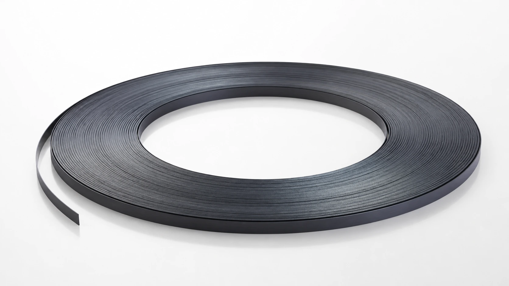 Representative concept visualization of a coiled MMO-coated titanium ribbon anode