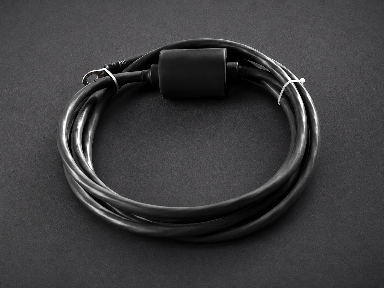 Studio product view of a cathodic protection cable accessory kit