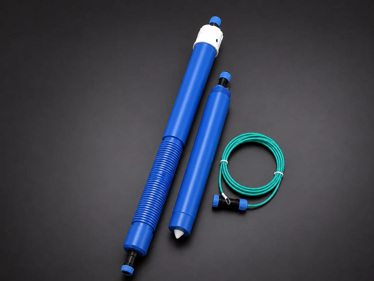 Retouched permanent reference electrode and cable assembly