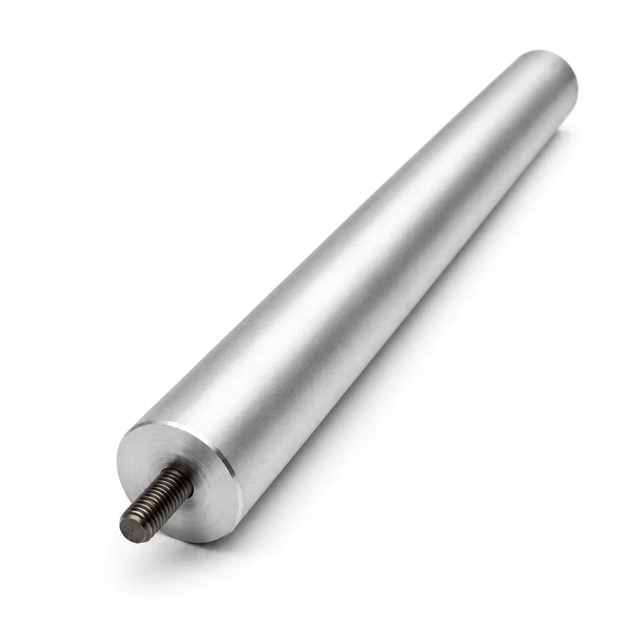 Magnesium water heater anode rod with metric threaded stud